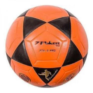 Imagem de Bola Poker Futvoley Vulcanizada Rio Laranja