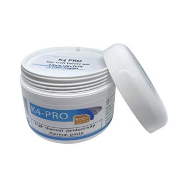 Imagem de Pasta térmica de alta condutividade térmica K 4,6 W/m.K K4-PRO 500 g para dissipadores de calor de computador. Ideal para laptops e Apple iMac
