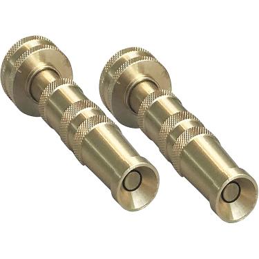Imagem de Mangueira de Mangueira de Alta Pressão MAXFLO [Pacote com 2] Resistente | Bicos de Mangueira de Água de Latão para Mangueiras de Jardim | Função Ajustável | Serve para Mangueiras Padrões, Spray de Jardim, Bocal de Spray, Bocal de Lavadora de Energia