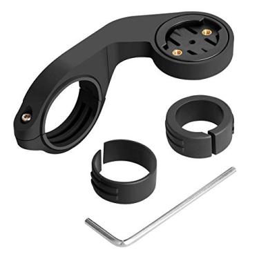 Imagem de FCHO Suporte estendido para bicicleta externa com acabamento em carbono compatível com Garmin Edge 200, 500, 510, 520, 800, 810, 530, 830 e outros modelos Garmin