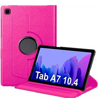 Imagem de Capa Para Samsung Tab A7 10.4" Sm-T500 Sm-T505 Giratoria 360° Linha Premium - Álamo (Rosa)