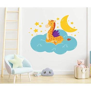 Imagem de Adesivo Decorativo Infantil Girafa Nuvem 60cm x 85cm