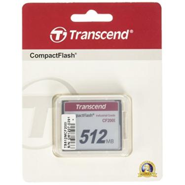 Imagem de Transcend Cartão de flash compacto industrial de 512 MB (TS512MCF200I)
