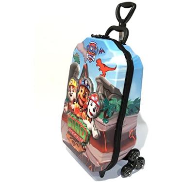 Imagem de Mala Infantil com 6 Rodinhas Patrulha Canina Dino - Maxtoy