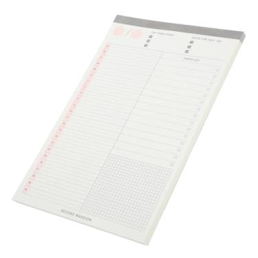 Imagem de SEWACC 1 planejador de tempo bloco de anotações planejamento semanal bloco de notas planejador semanal blocos de notas de uso diário o caderno cadernos para anotações suprimentos de notas