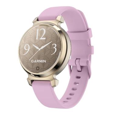 Imagem de ViCRiOR Pulseiras de relógio compatíveis com relógio inteligente Garmin Lily 2, pulseira feminina de substituição de silicone macio de liberação rápida para Garmin Lily 2