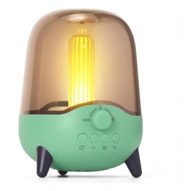 Imagem de Luminária Caixa de Som de Mesa Abajur LED Bluetooth Speaker Wireless Tecnologia Sem Fio Decoração Quarto Bebê