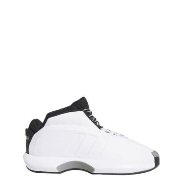 Imagem de adidas Tênis masculino Grand Court Base, Elegante branco/meia-noite preto-branco, 10