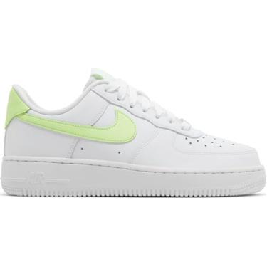 Imagem de Nike Air Force 1 '07 feminino branco/lima blast tamanho, Branco/Lime Blast, 8