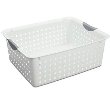 Imagem de Sterilite Lg Wht Ultra Cesta 16268006 Organizadores para Cozinha de Armazenamento 40 x 31 x 15 cm; 450 g