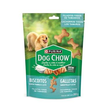 Imagem de DOG CHOW Biscoitos Frango & Leite Filhotes 300g