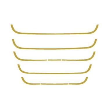 Imagem de Aplique Moldura Grade Para Daf XF - Espelhado Conjunto - Venka