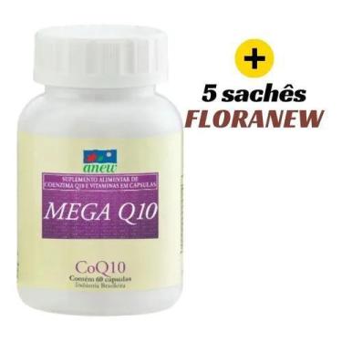 Imagem de Mega Q10 Anew 60 Caps + 5 Sachês Floranew Anew