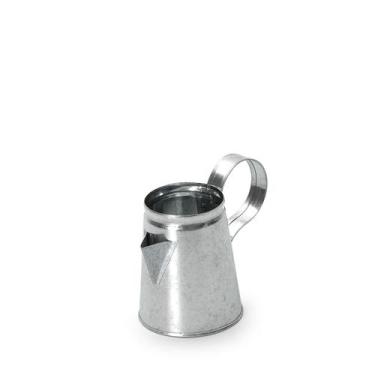 Imagem de MIni bule decorativo aço galvanizado 10 cm - Loja Bora, Decora!