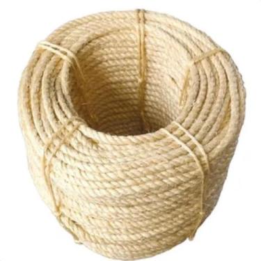 Imagem de Corda de sisal 8mm 100 Metros decoração e artesanato - Sisalândia