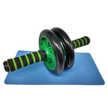 Imagem de Roda De Exercício Para Abdominal E Lombar Dulpa Pro - Lequipo