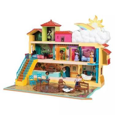 Imagem de Disney Encanto Magical Madrigal House Playset with Mirabel Doll & 14 Accessories - Features Lights, Sounds & Music!