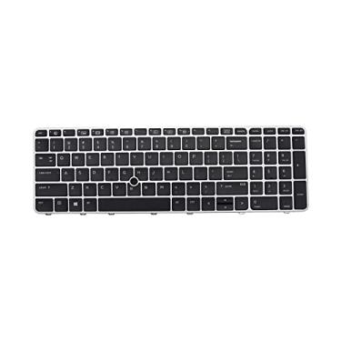 Imagem de Novo teclado de laptop de substituição para HP Elitebook 850 G3 G4 755 G3 G4 Zbook 15u G3 G4 821157-001 821195-001 836623-001 836621-001 819899-001 SN914 5BL 831-00323-00A Retroiluminado
