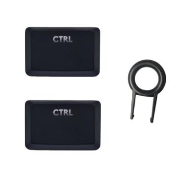 Imagem de 2 peças de substituição de teclas Ctrl retroiluminadas para teclado mecânico Logitech G915 G913 G813 G815 TKL RGB preto