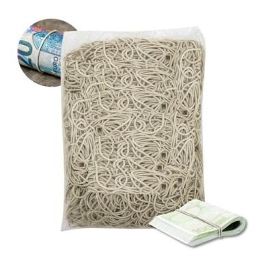 Imagem de Elástico Liga Gominha Para Dinheiro Escritório Organização 1200 Unidad