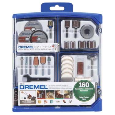 Imagem de Kit para Mini Retifica DREMEL 160 Peças 710-RW2 DREMEL - 000564
