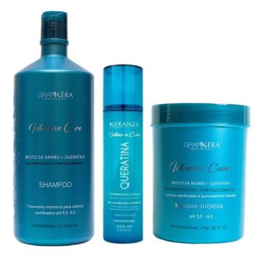 Imagem de Keranza Kit Cauterização Broto De Bambu Intensiva Care - GRANKERA