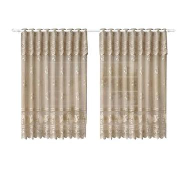 Imagem de Cortina Cozinha Renda Toscana Bando 2,00x1,30 alt - Beija Flor, Capucc