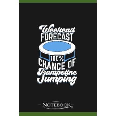 Imagem de Trampoline Jumping Gymnastics Trampolining Gift Notebook: Planner, Diary, Lined College Ruled Paper 6 x 9 inches 120 Pages Notes