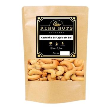 Imagem de Castanha De  Caju W3 Salgada E Torrada 500gr - KING NUTS