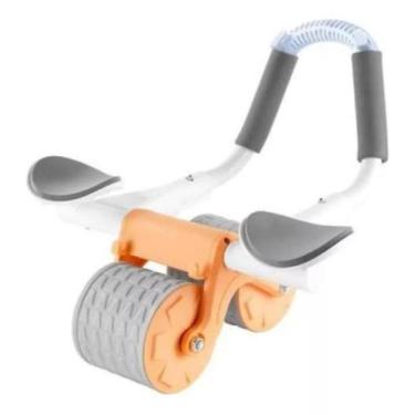 Imagem de Rolo Roda Dupla Abdominal Apoio Para Cotovelos - Sortido - TOP RIO