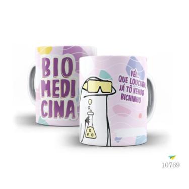Imagem de Caneca Flork profissões - biomedicina - LiveSub