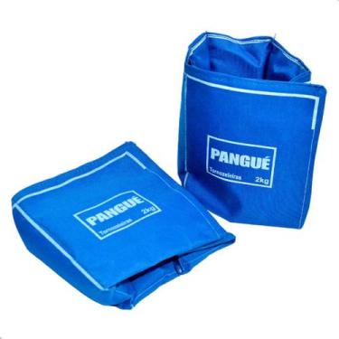 Imagem de Caneleira Tornozeleira de Academia Treino Funcional 2Kg Sports Mania, 