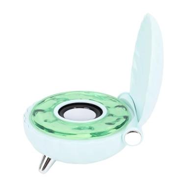 Imagem de Alto-falante BT, Alto-falantes BT Portáteis Com Luz Noturna Colorida, Conexão BT Com Efeito de Som Estéreo de 360 graus, 1200mah, Alto-falante BT Pequeno para Casa/festa/praia