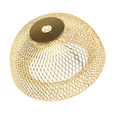 Imagem de Luminária de iluminação para luzes pendentes Lâmpada vintage Lustre industrial Luminária de teto Lâmpada de ferro Gaiola de lâmpada de meia borda redonda