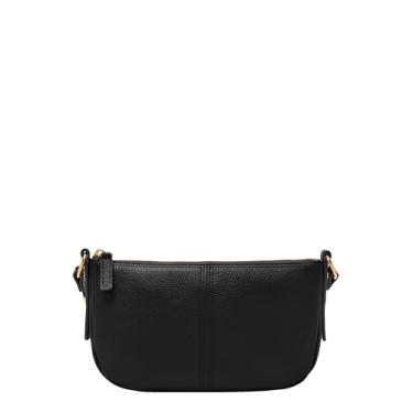 Imagem de Fossil Jolie Bolsa baguete de couro, preta