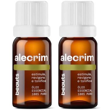 Imagem de Kit Óleo Essencial de Alecrim - Revigora, Estimula, Energiza e Tonifica - Para Difusor de Óleo Essencial, Aromaterapia, Massagem, Tônico Capilar e Escalda-Pés - 100% Puro e Natural, 2 unidades de 10 mL, Beauts