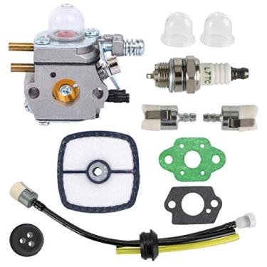 Imagem de mdairc Kit de carburador para aparador Zama Echo C1U-K29 C1U-K47 C1U-K52 SRM2100 SRM2110 SHC1700 SHC2100 para aparador de podador elétrico