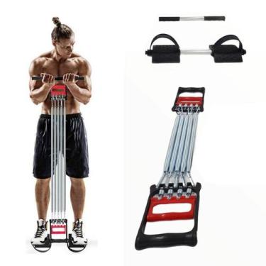 Imagem de Mola Extensora Para Exercicios Multifuncional Malhar - Shopmix