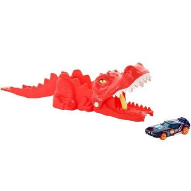 Imagem de Lançador de Carros Hot Wheels Nemesis Dinossauro - Mattel