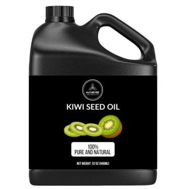 Imagem de Óleo de semente de kiwi Naturevibe Botanicals 946ml 100% puro e natura