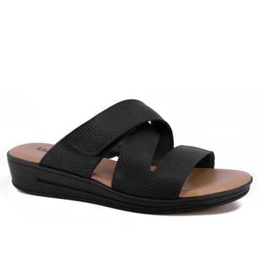 Imagem de Tamanco Feminino Usa Flex Conforto Tiras Grossas