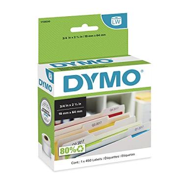 Imagem de Fita Termo Retratil Dymo P/Rot Rhinopro 9Mmx1, 5M Br, Dymo, 18053, Branco, 9Mmx1, 5M
