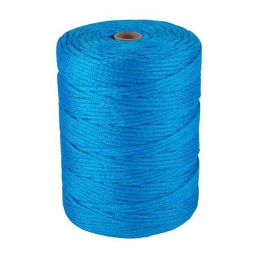 Imagem de Corda multifilamento trançada 5,0mm x 356m azul vonder