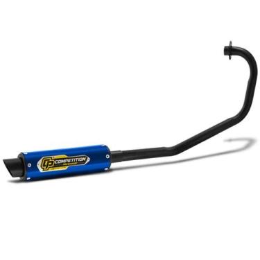 Imagem de Escapamento pro tork competition curva preta titan 150 ks/es 2004/08, 