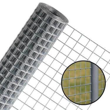 Imagem de Tela Soldada 25mm Multiuso Alvenaria Proteção Portões Pets Jardim 10m 