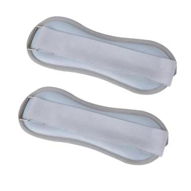 Imagem de kowaku Pulseiras com pesos para tornozelos, ajustáveis, pesos para pulso, tiras de peso para pernas para caminhada, corrida e dança, 0.3 Kg X 2