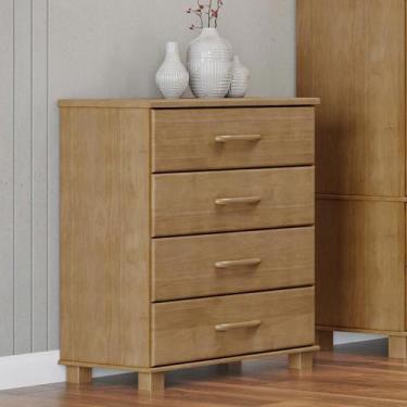 Imagem de Cômoda Decorativa Madeira Maciça Naipe 4 Gavetas Freijó - G74 - Gran B