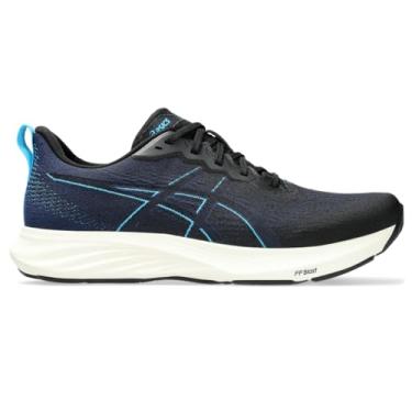 Imagem de ASICS Tênis de corrida masculino DYNABLAST 4, Expanse preto/azul, 43