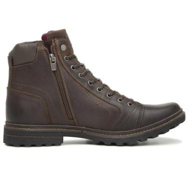 Imagem de Bota Coturno Casual Masculina em Couro Free Way com Zíper Absolut 1