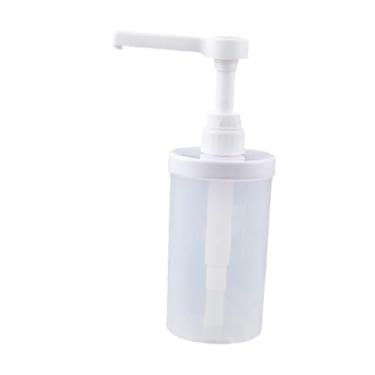 Imagem de Fenteer Dosed Squeeze Bottle Tea Shop Sugar Dispenser para leite Tea Shop Molhos à mão Squeezes Bottle para restaurante Home, M